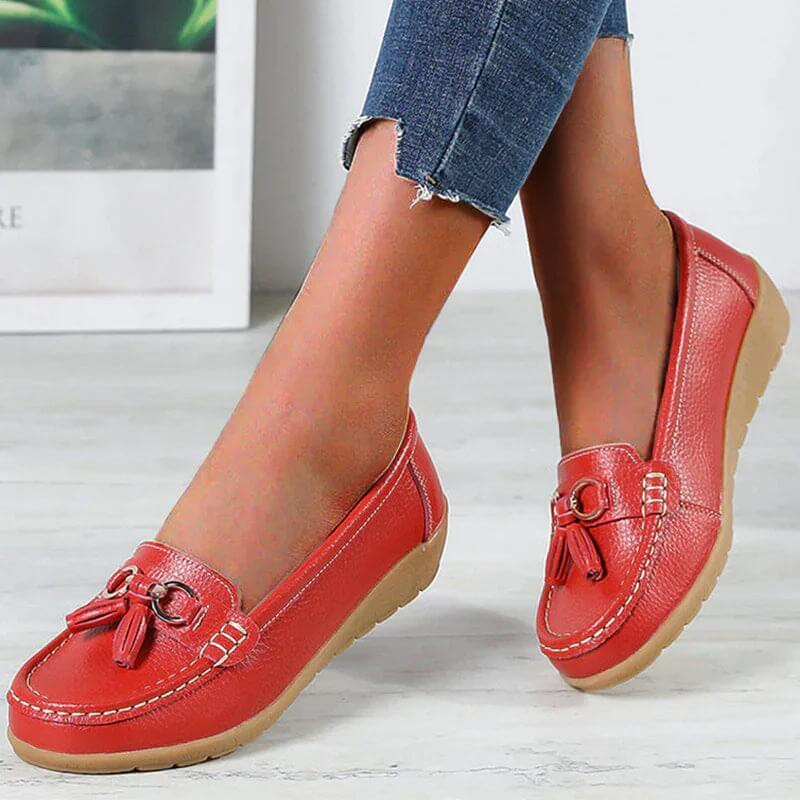 Heliora™ - Leren orthopedische comfortschoenen - Natuurlijke elegantie in elke stap