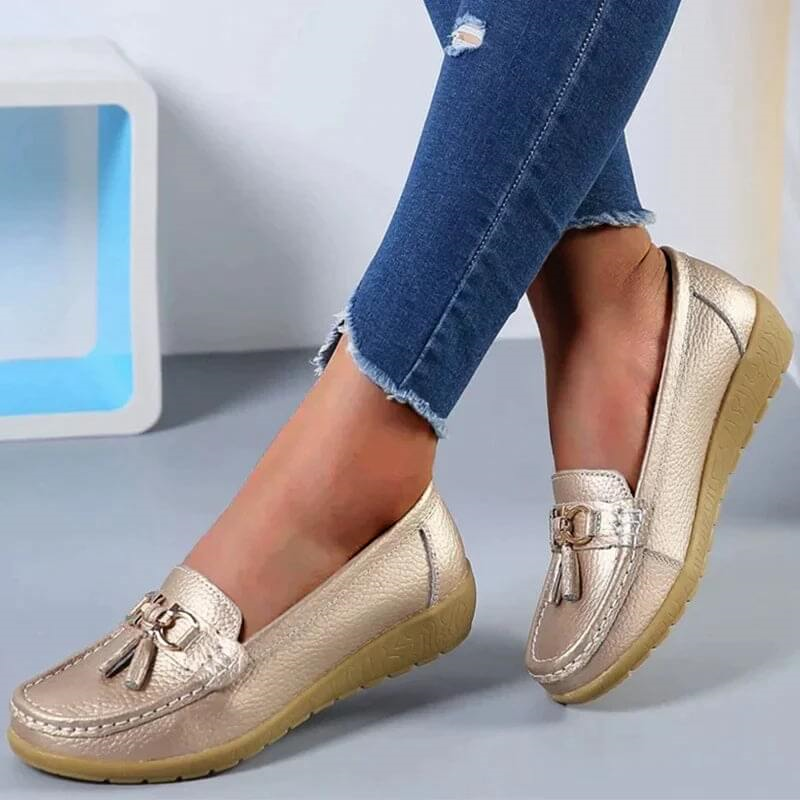 Heliora™ - Leren orthopedische comfortschoenen - Natuurlijke elegantie in elke stap