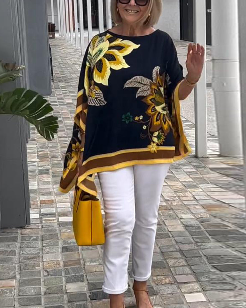 Rheala™ - Bedrukte casual blouse