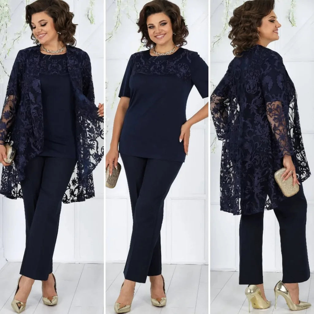 Fem™ - Elegante Kanten driedelige set