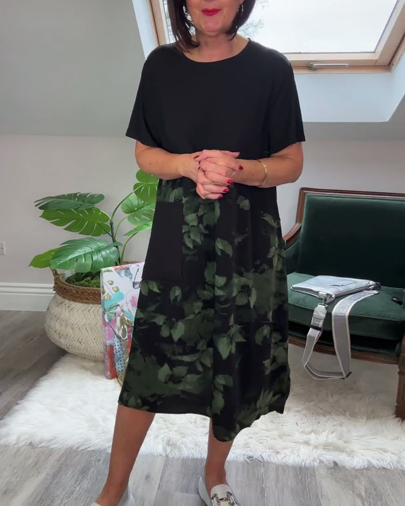 Fien™ - Casual jurk met bloemenprint