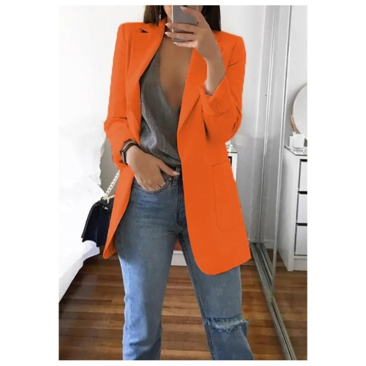 Emmanuelle - Lange Dames Blazer