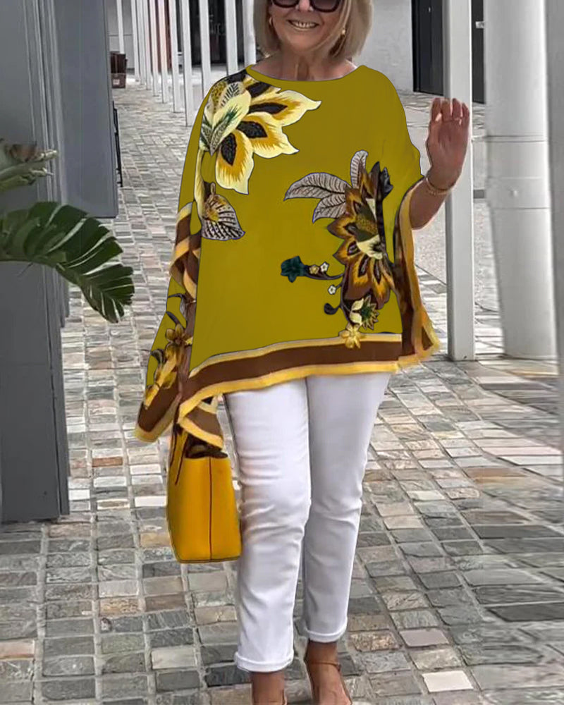 Rheala™ - Bedrukte casual blouse