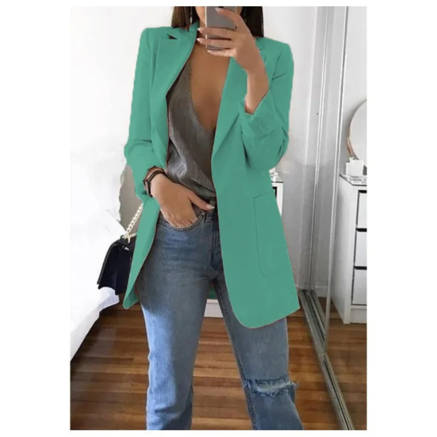 Emmanuelle - Lange Dames Blazer