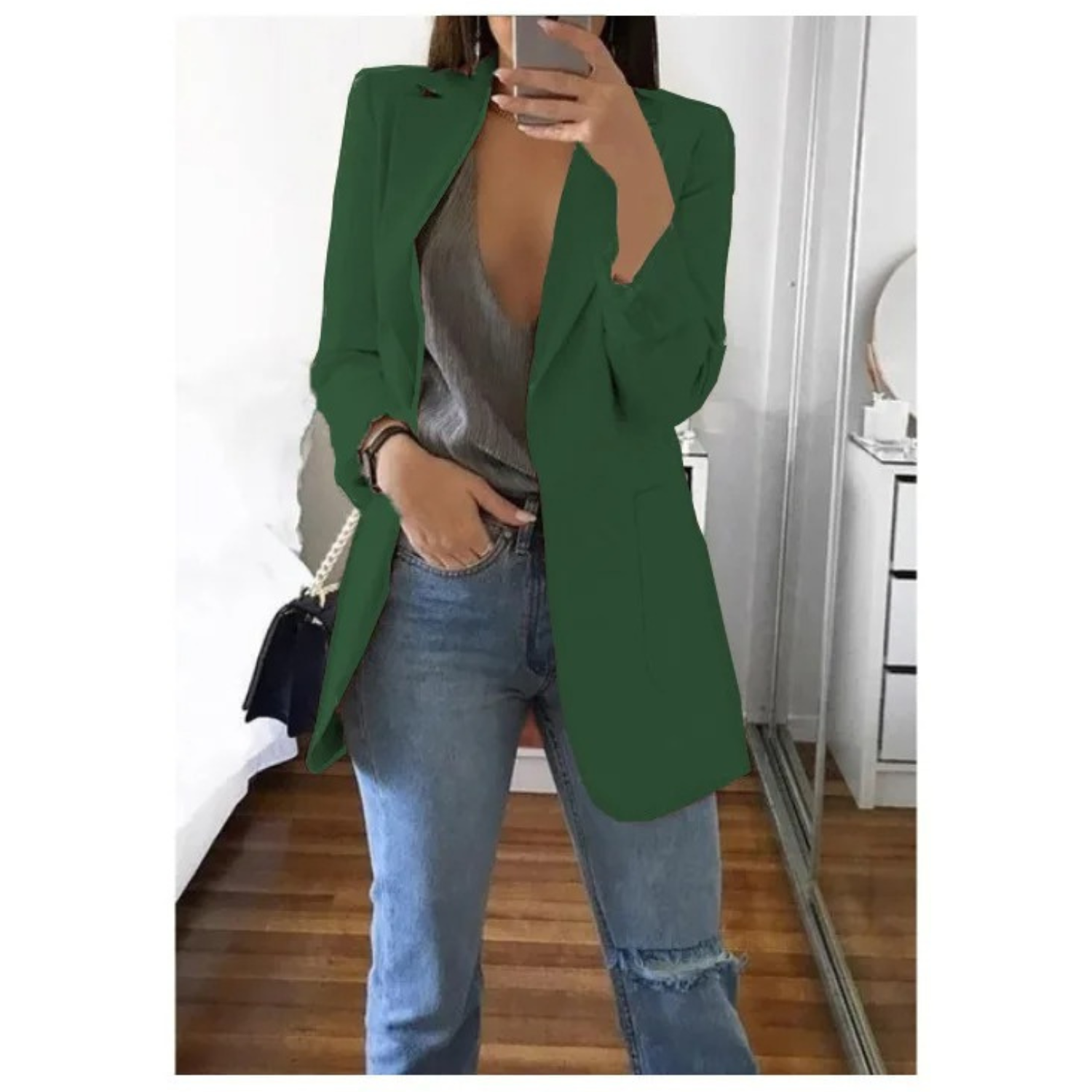 Emmanuelle - Lange Dames Blazer