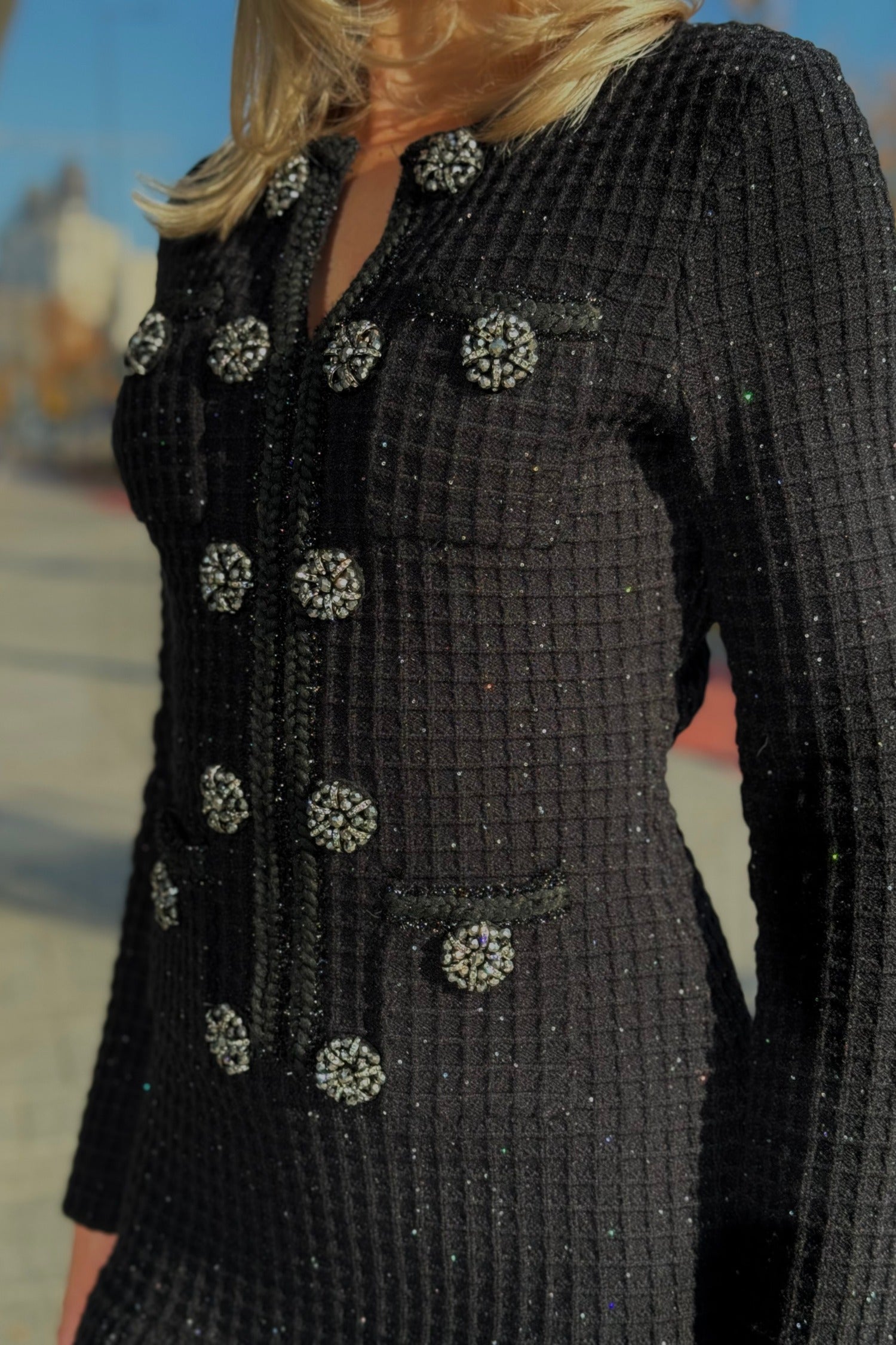 Colette Gebreide jurk