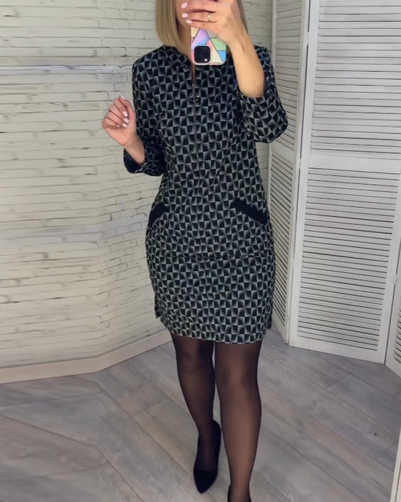 Dionne - Casual jurk met prachtige patronen