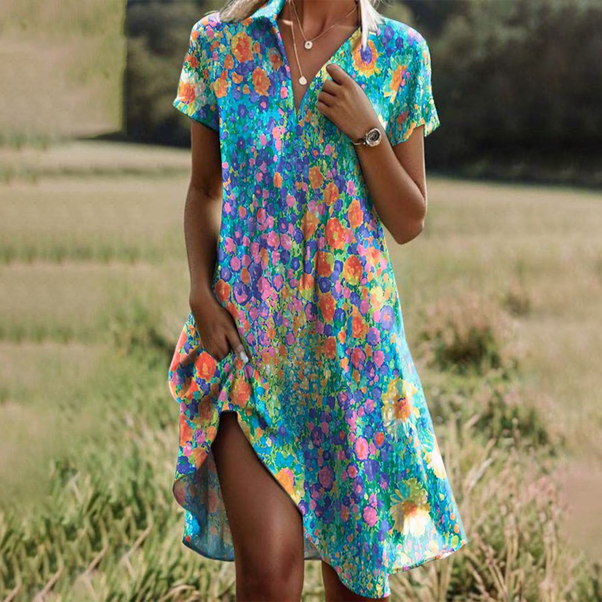 Daniela - Trendy en Comfortabele Zomerjurk