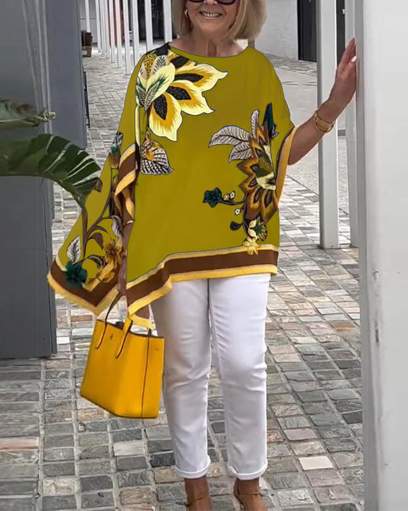 Rheala™ - Bedrukte casual blouse