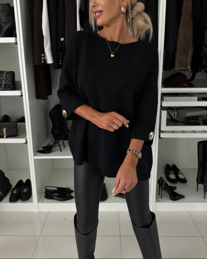 Heleen™ - Stijlvolle trui met unieke details