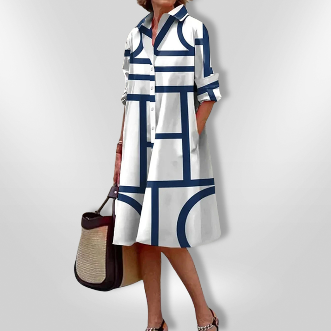 Elya™ - Elegante jurk met zakken