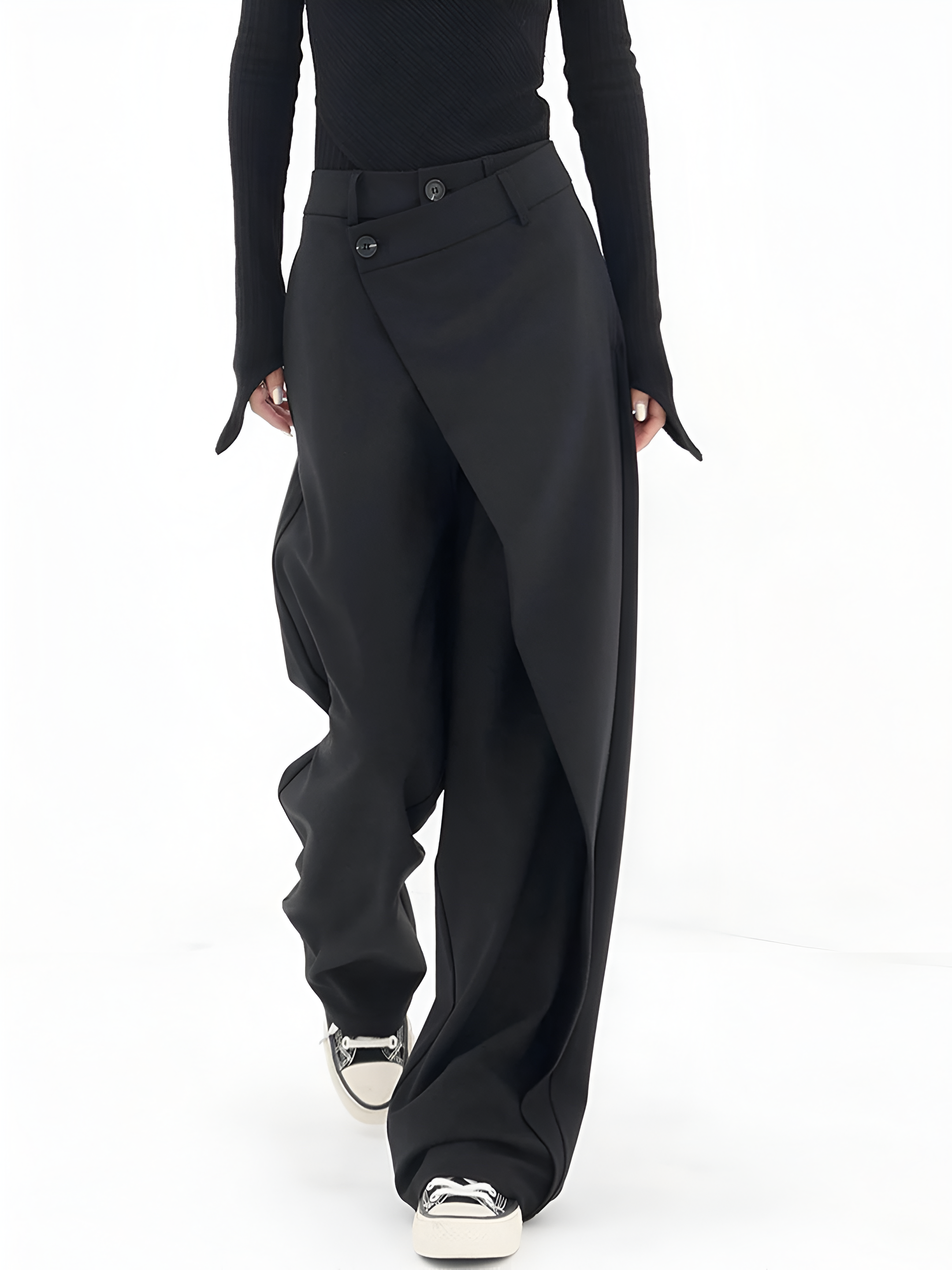 Natalie - Moderne Hoge Taille Broek