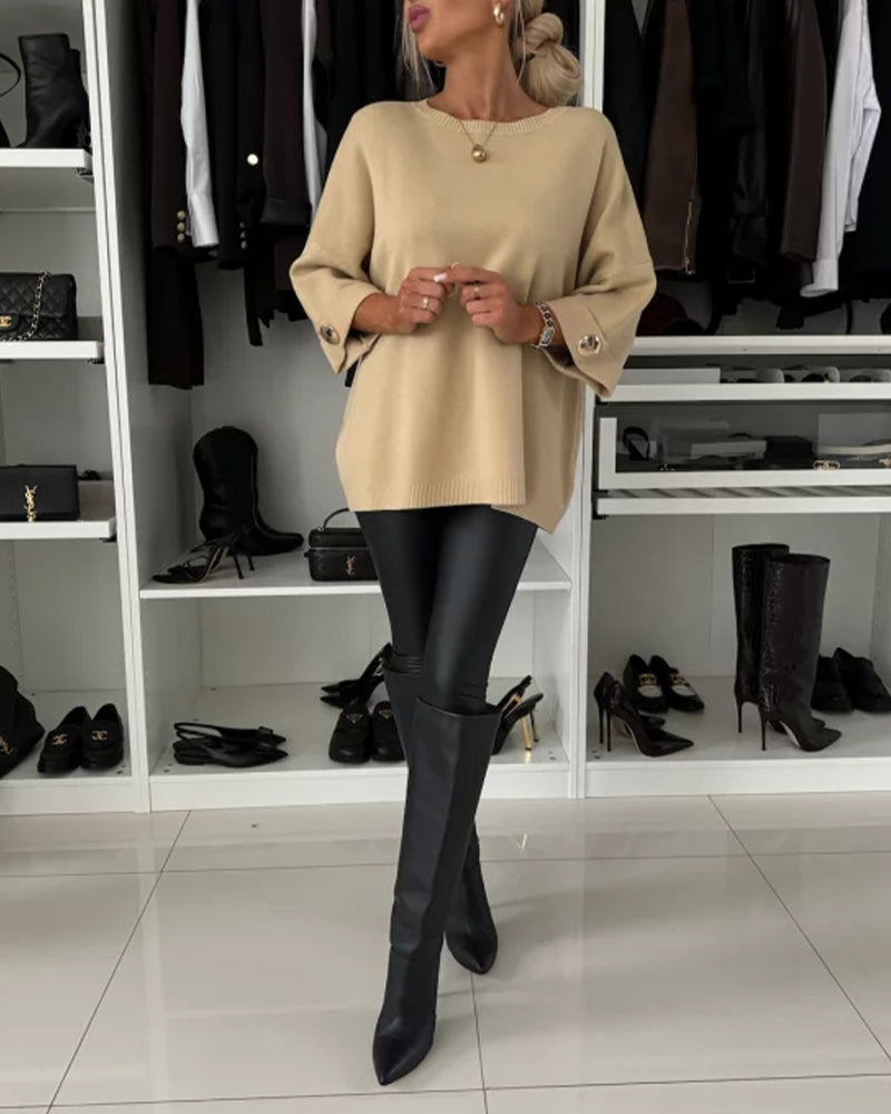 Heleen™ - Stijlvolle trui met unieke details
