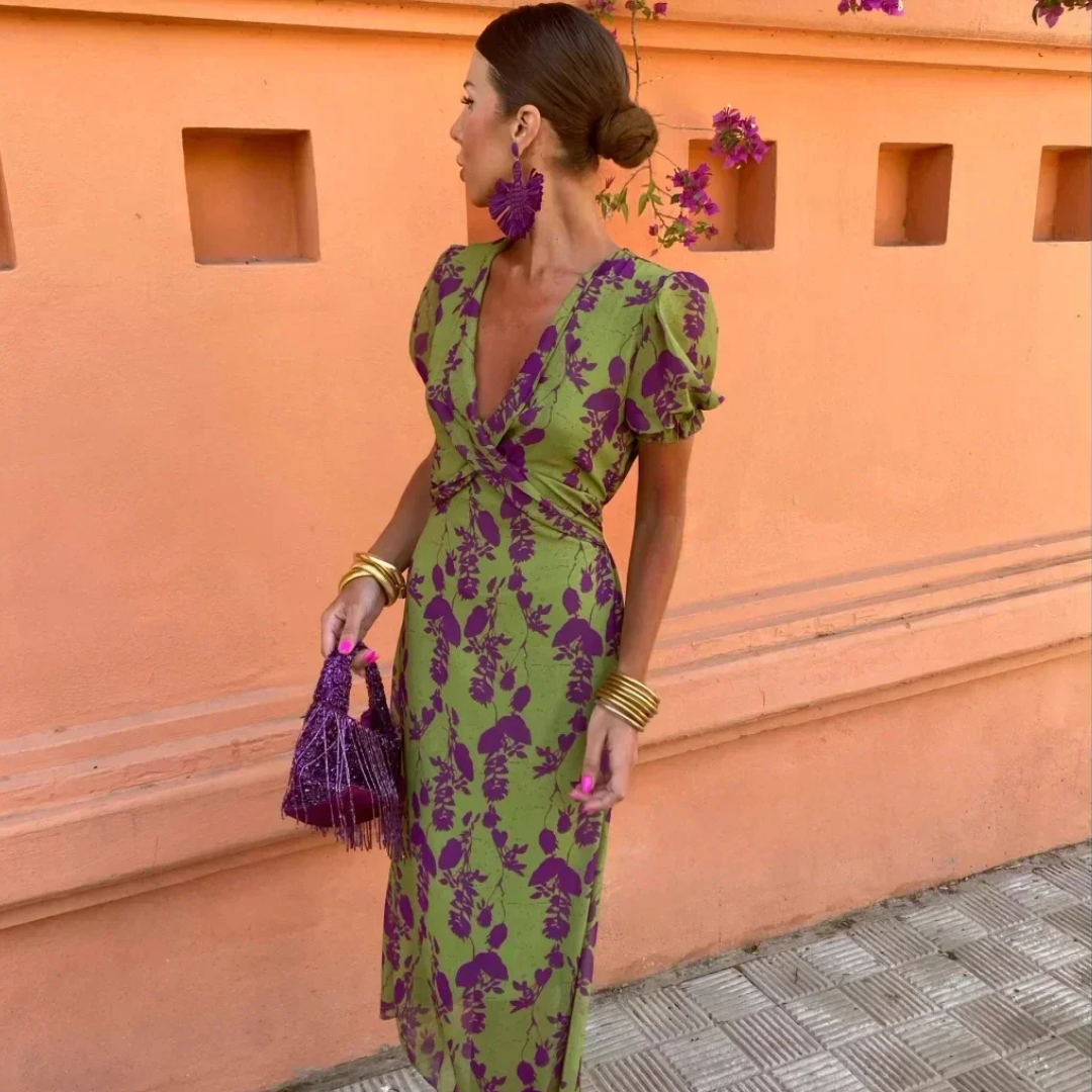 Giulia™ - Prachtige kleurrijke zomerjurk