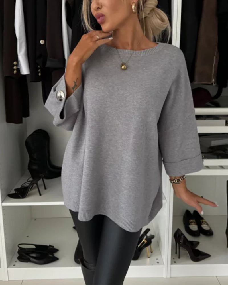 Heleen™ - Stijlvolle trui met unieke details