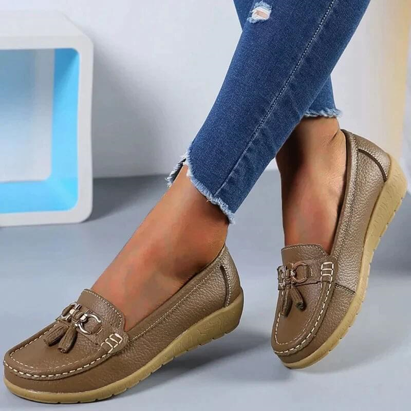 Heliora™ - Leren orthopedische comfortschoenen - Natuurlijke elegantie in elke stap