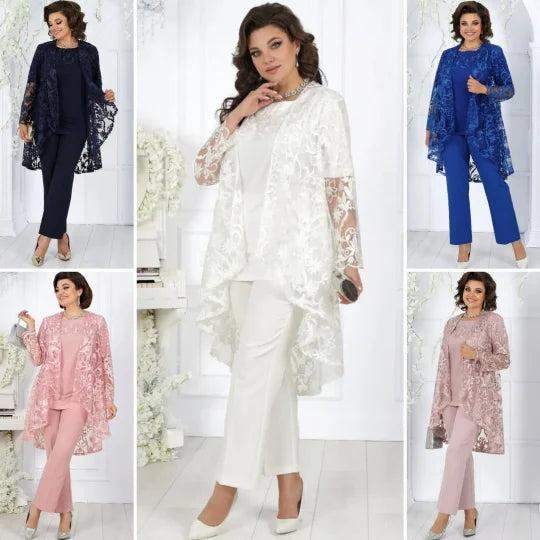 Fem™ - Elegante Kanten driedelige set