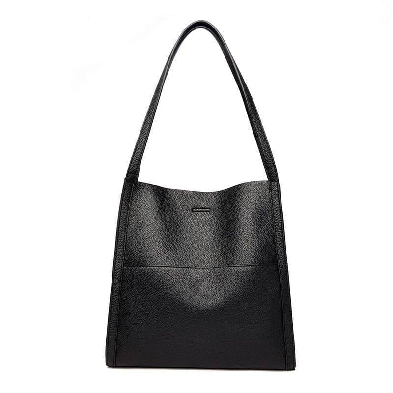 Corinne™ - Elegante en ruime leren schoudertas
