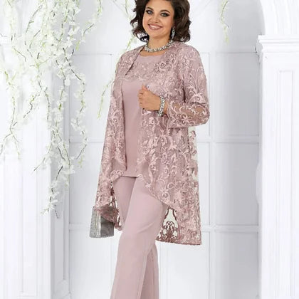 Fem™ - Elegante Kanten driedelige set