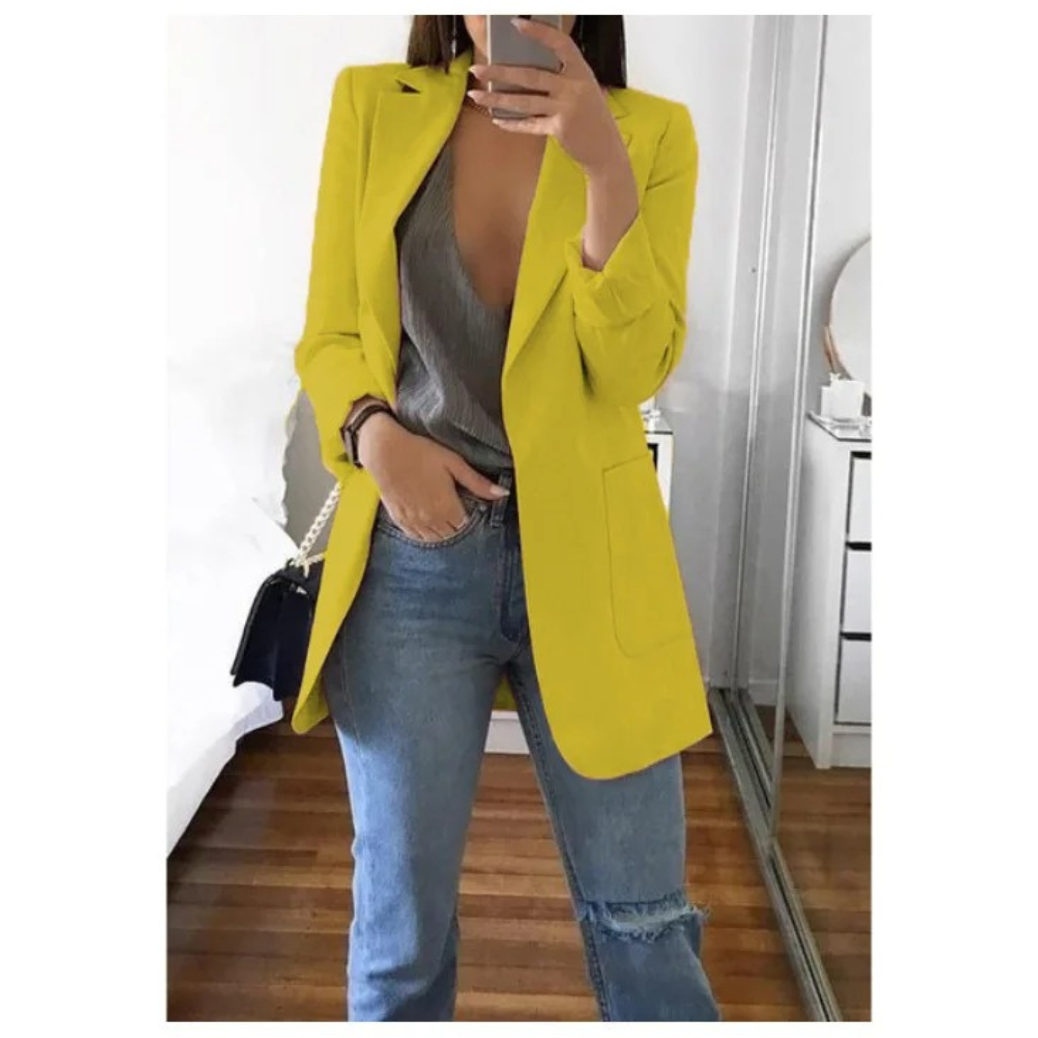 Emmanuelle - Lange Dames Blazer
