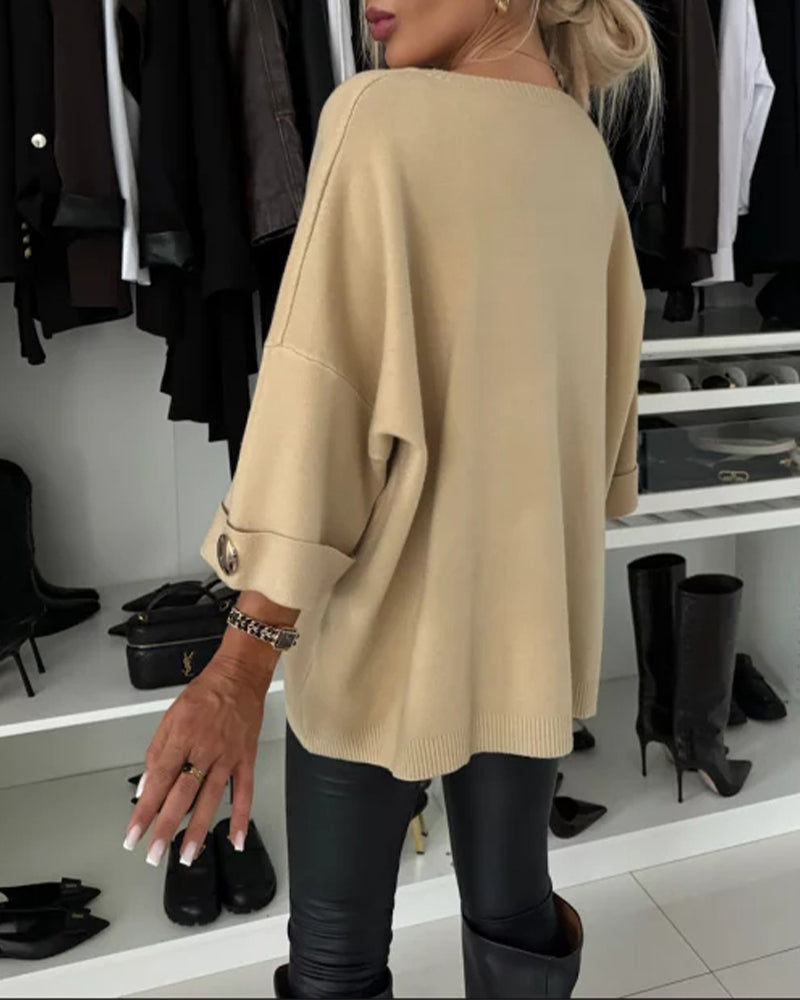 Heleen™ - Stijlvolle trui met unieke details
