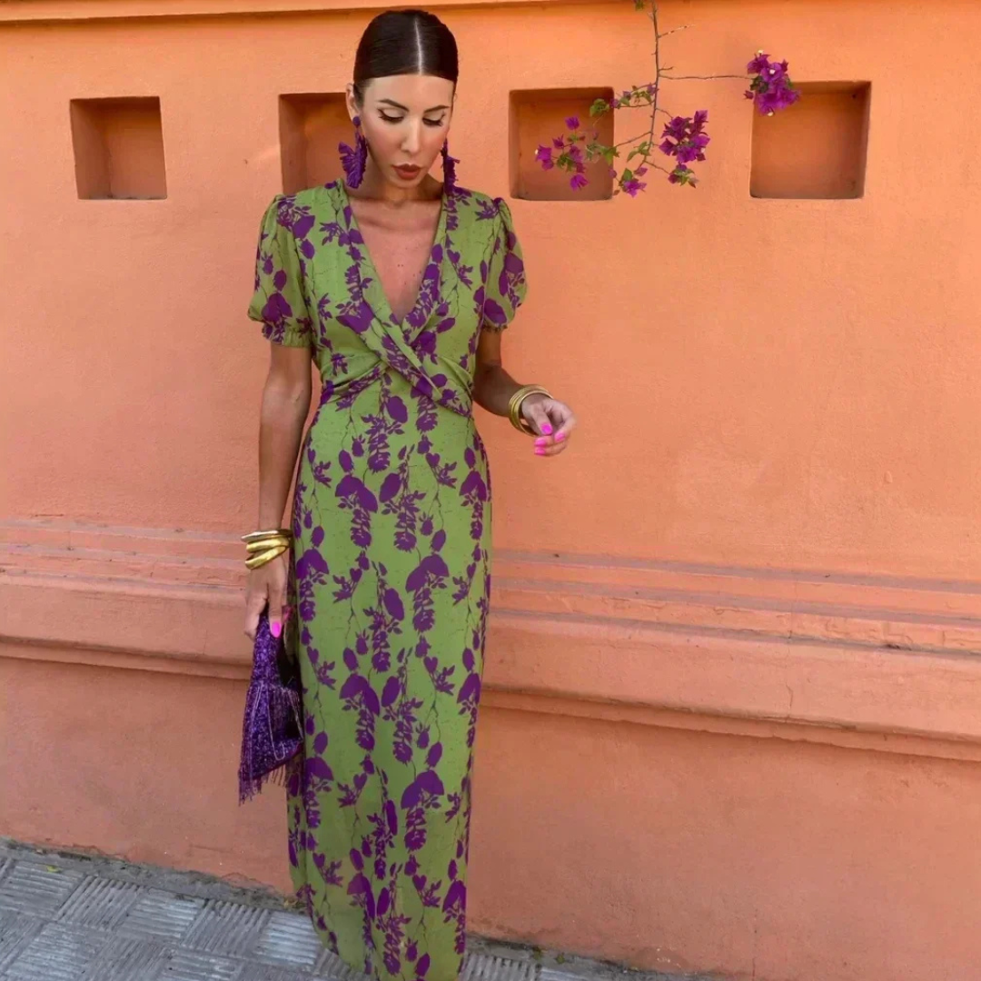 Giulia™ - Prachtige kleurrijke zomerjurk