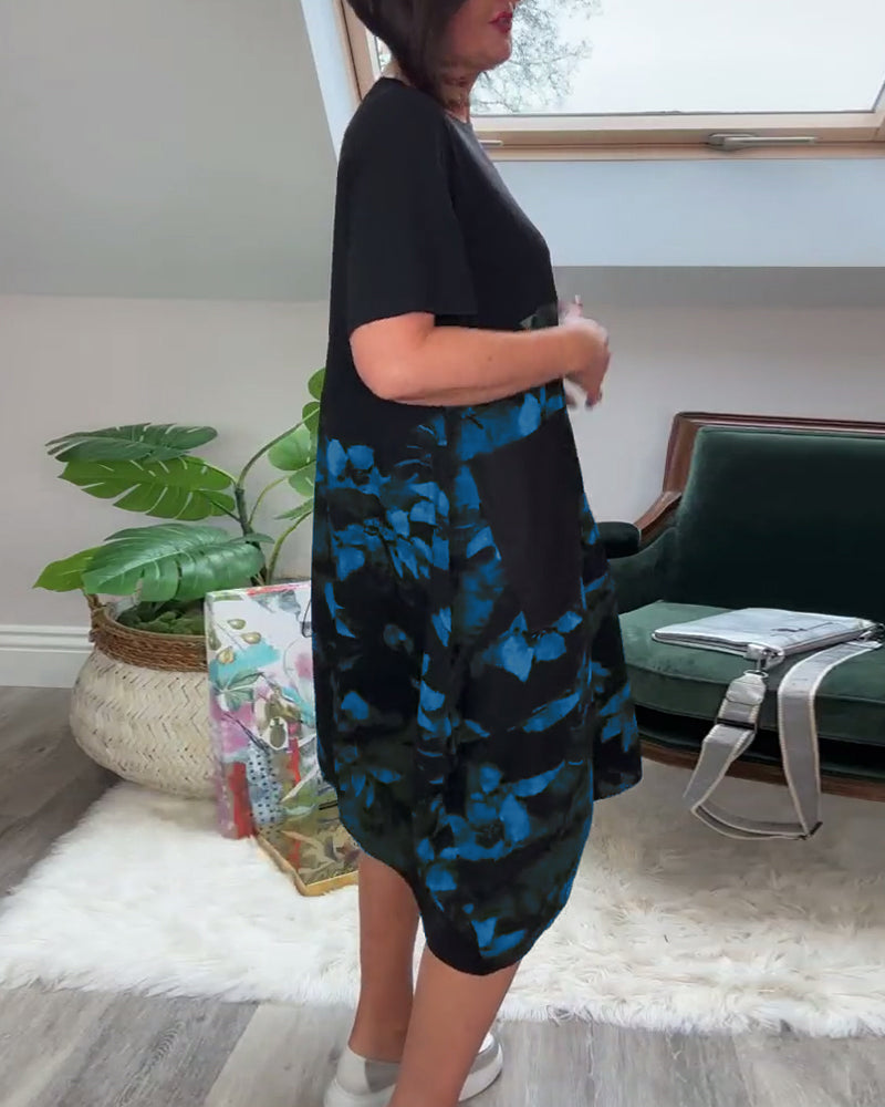 Fien™ - Casual jurk met bloemenprint