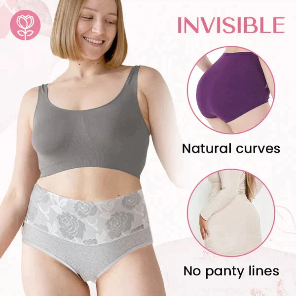Celina™ - Anti-lekkage slip met hoge taille – Comfort, vertrouwen en controle over de buik