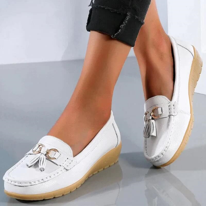 Heliora™ - Leren orthopedische comfortschoenen - Natuurlijke elegantie in elke stap