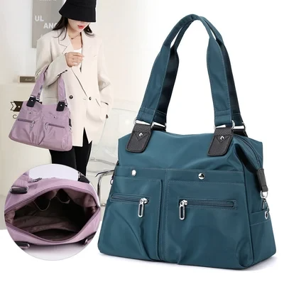 Pia™ - Chique Dagelijkse Multi-Pocket Schoudertas