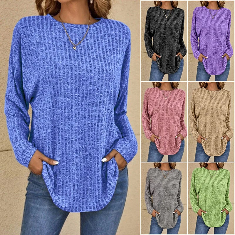 Jolene™ - Casual lange mouwen trui voor dames