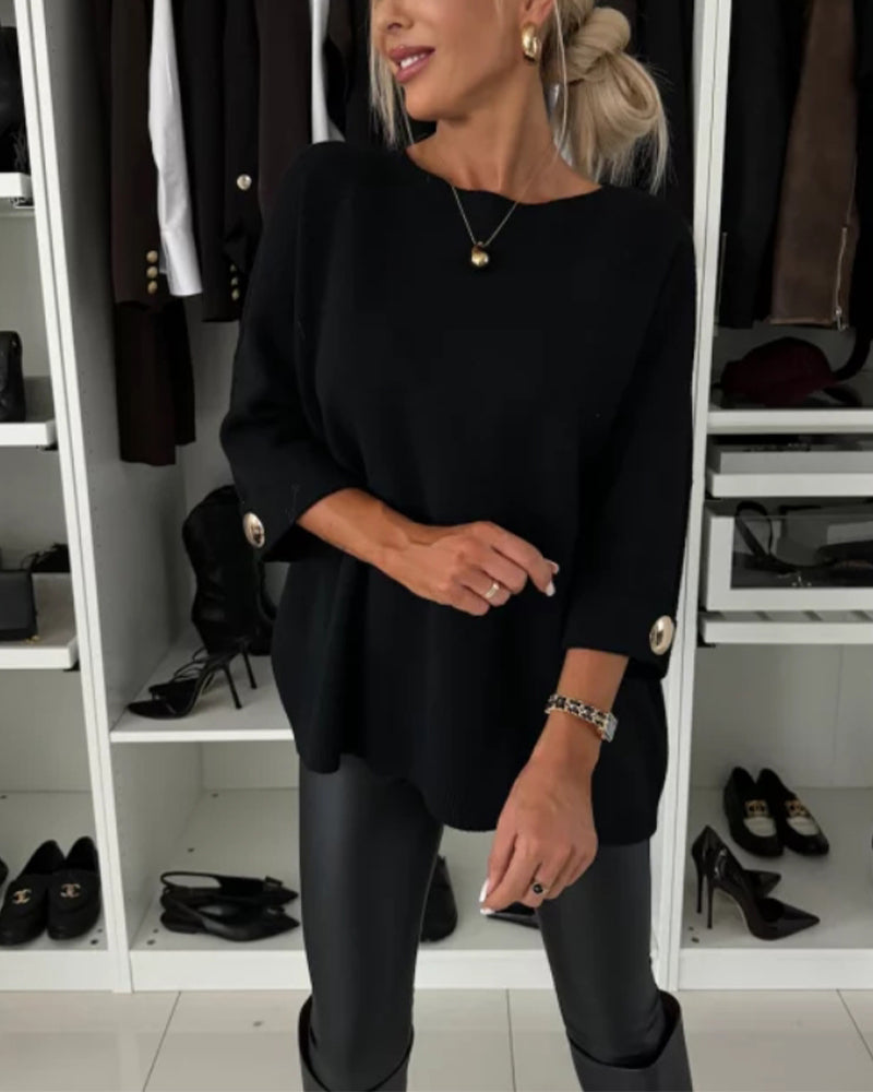 Heleen™ - Stijlvolle trui met unieke details