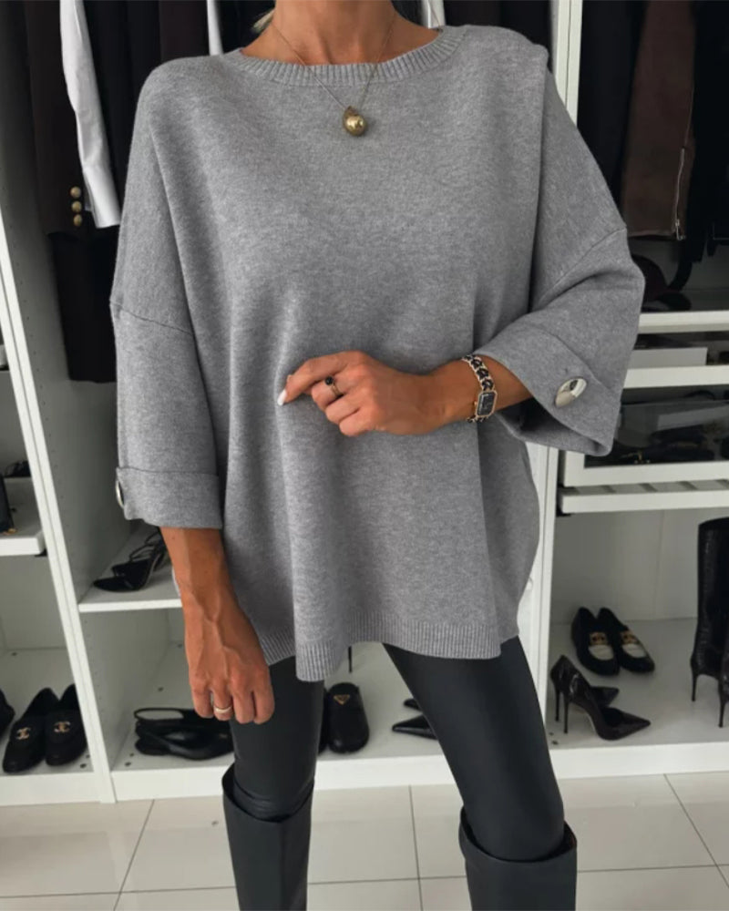 Heleen™ - Stijlvolle trui met unieke details