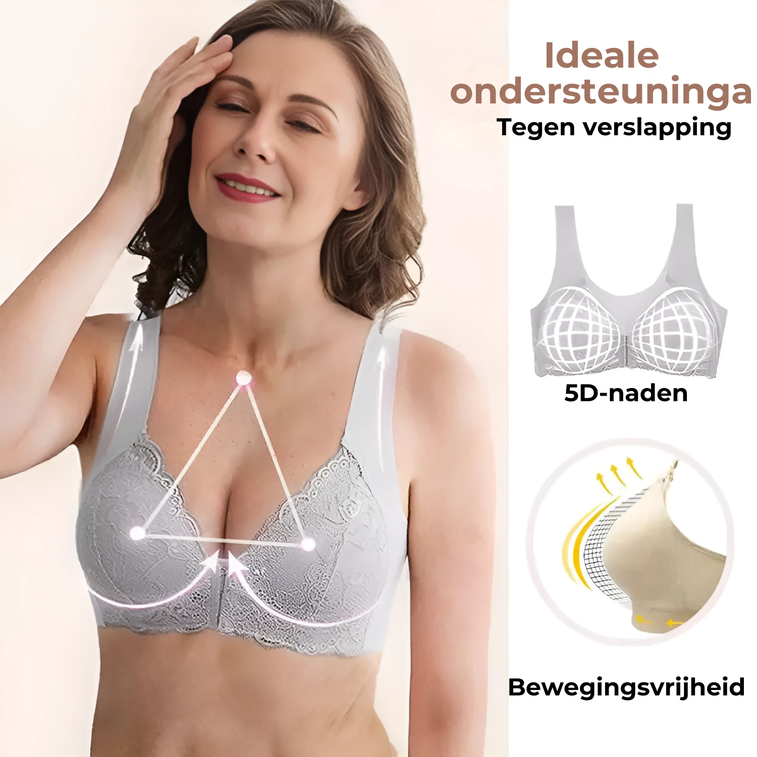 Faylinn™ - Wireless bra - Set van 3 bh's
