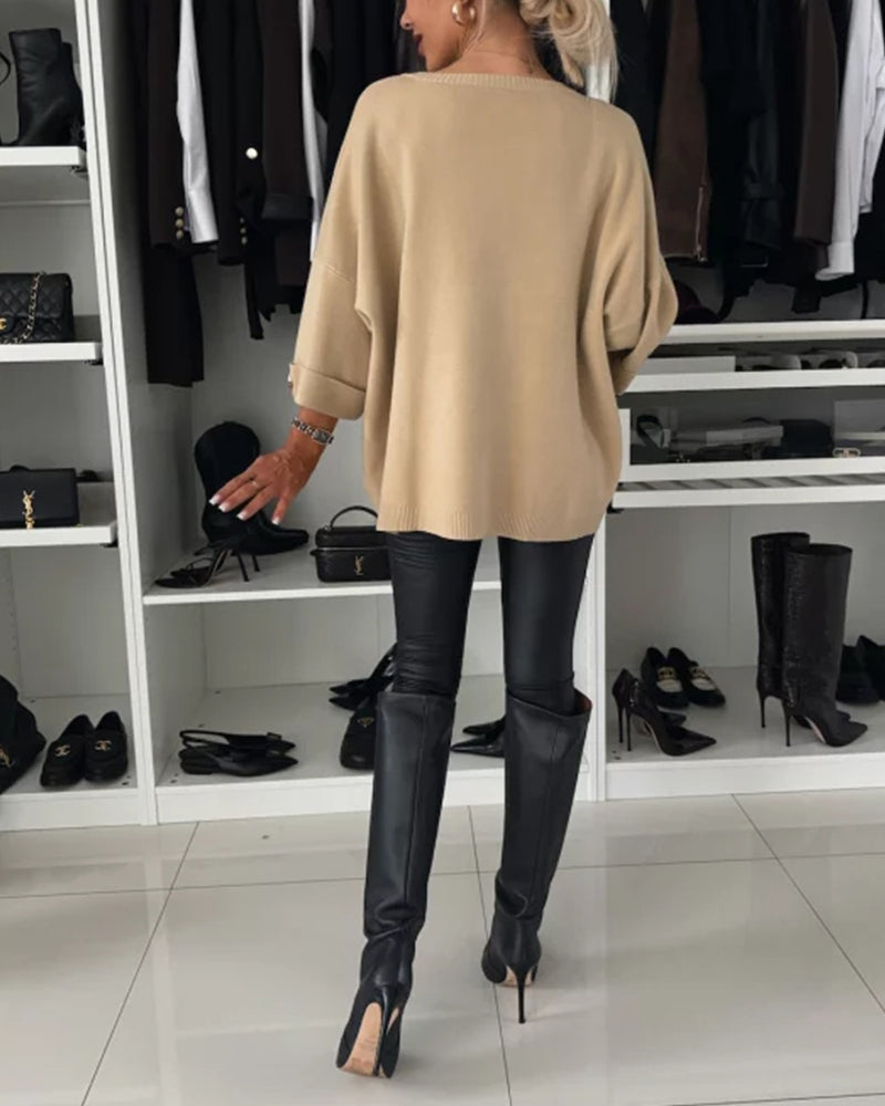 Heleen™ - Stijlvolle trui met unieke details