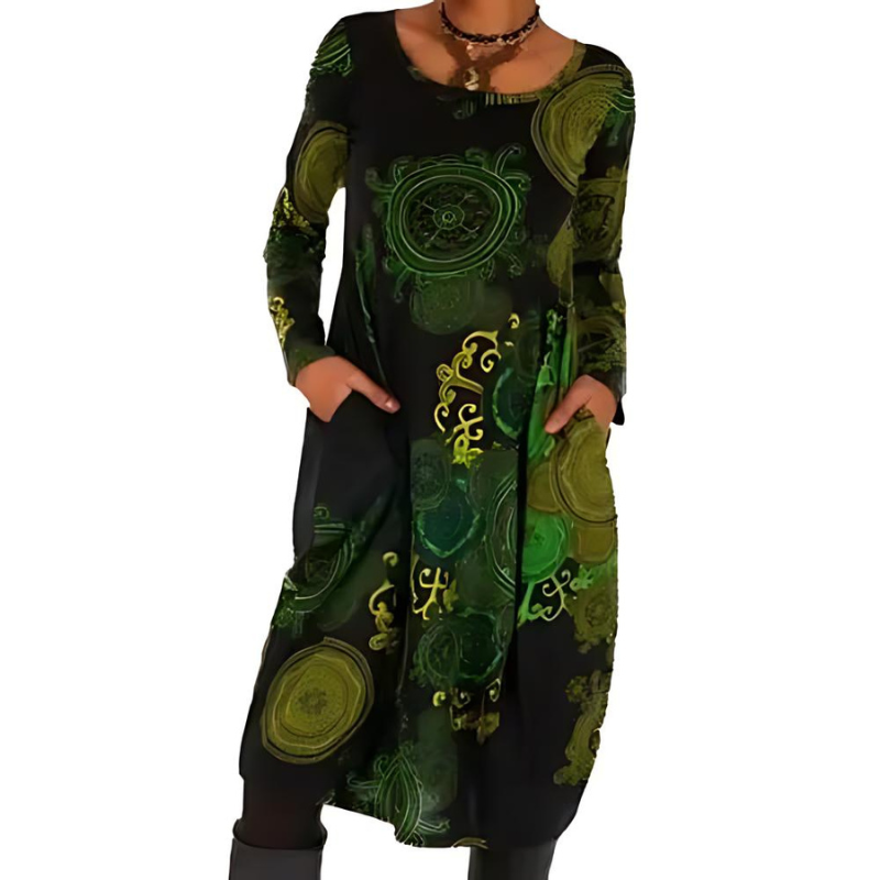 Lilou - Elegante en Comfortabele Winterjurk