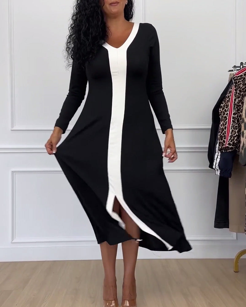 Gabrielle™ - Elegante Gebreide Jurk Herfst Winter