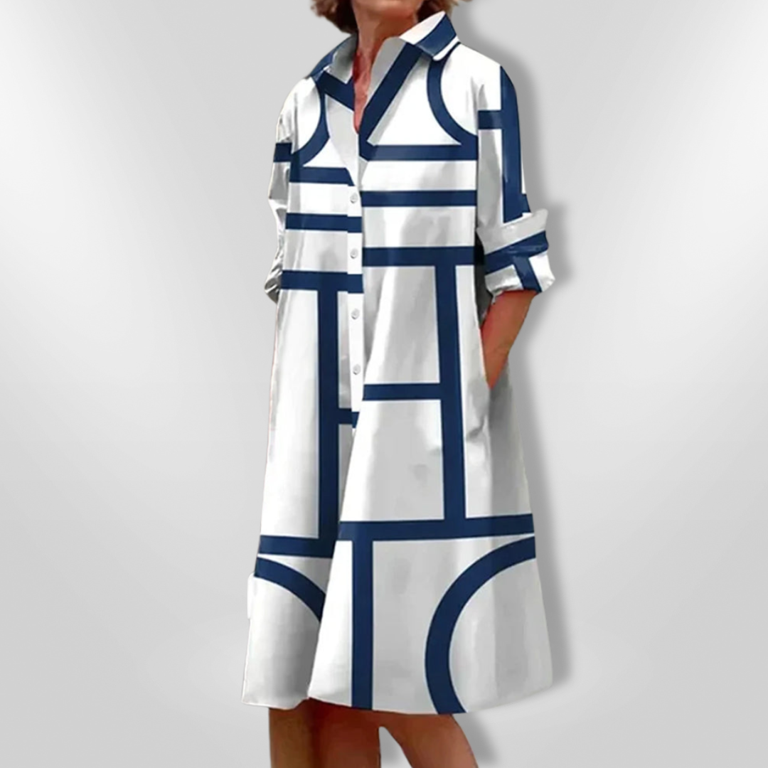Elya™ - Elegante jurk met zakken