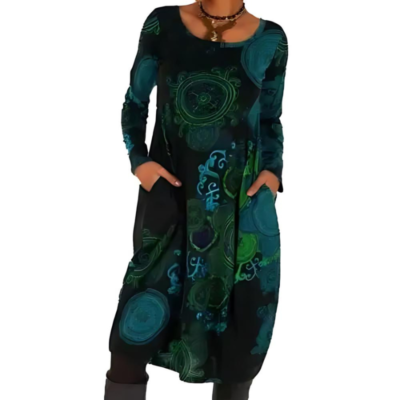 Lilou - Elegante en Comfortabele Winterjurk