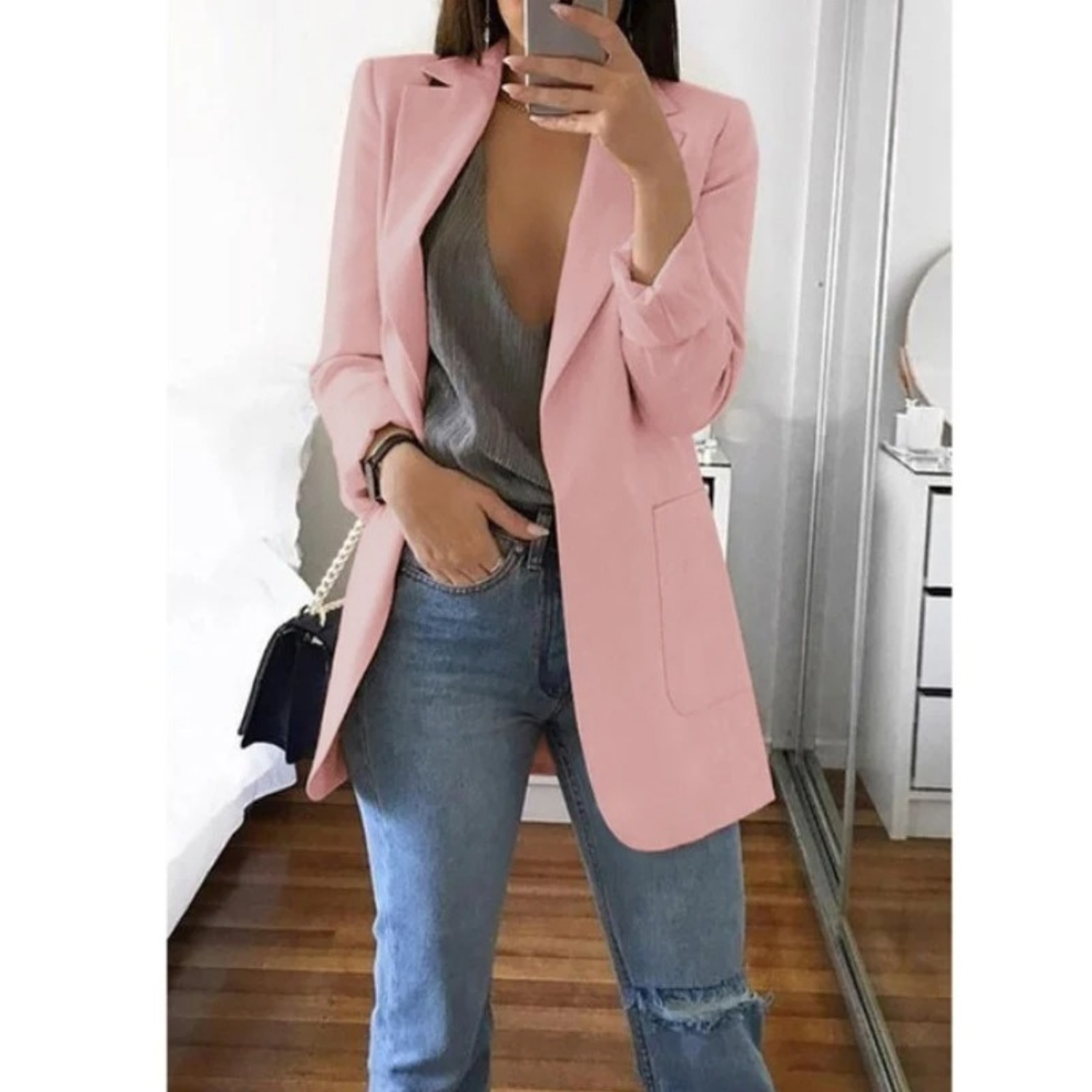Emmanuelle - Lange Dames Blazer