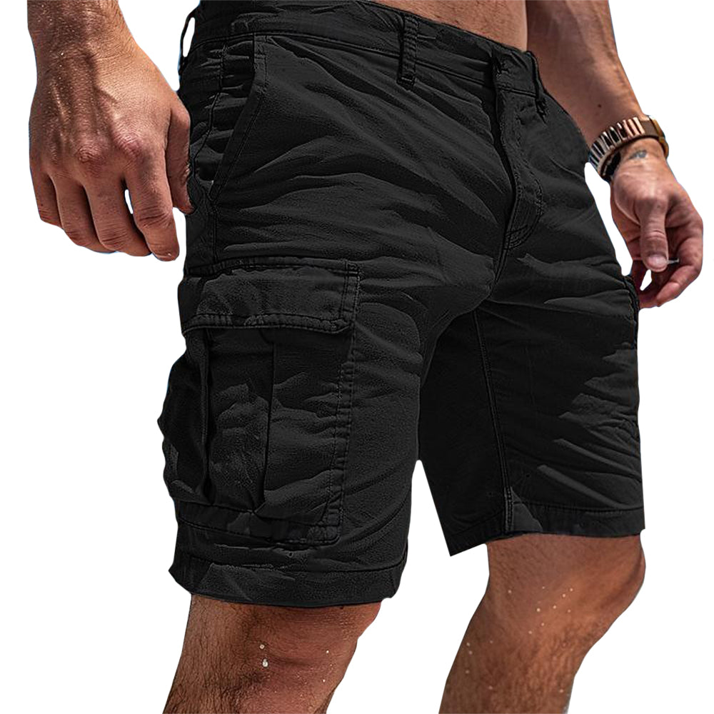 Bruno™ - Korte heren cargobroek