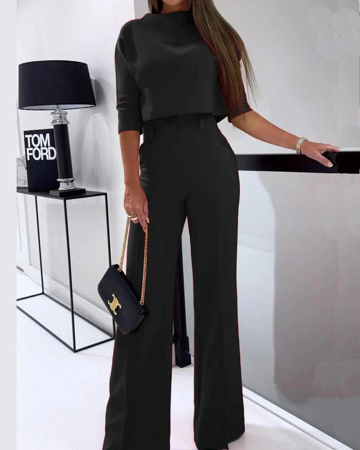 Sharon - Elegante casual top en broek