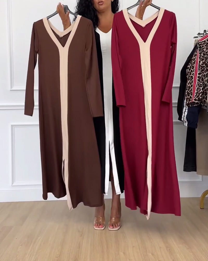 Gabrielle™ - Elegante Gebreide Jurk Herfst Winter