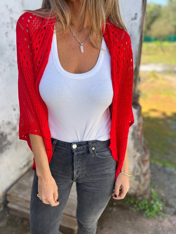Alithia™ - licht vestje met halve mouwen