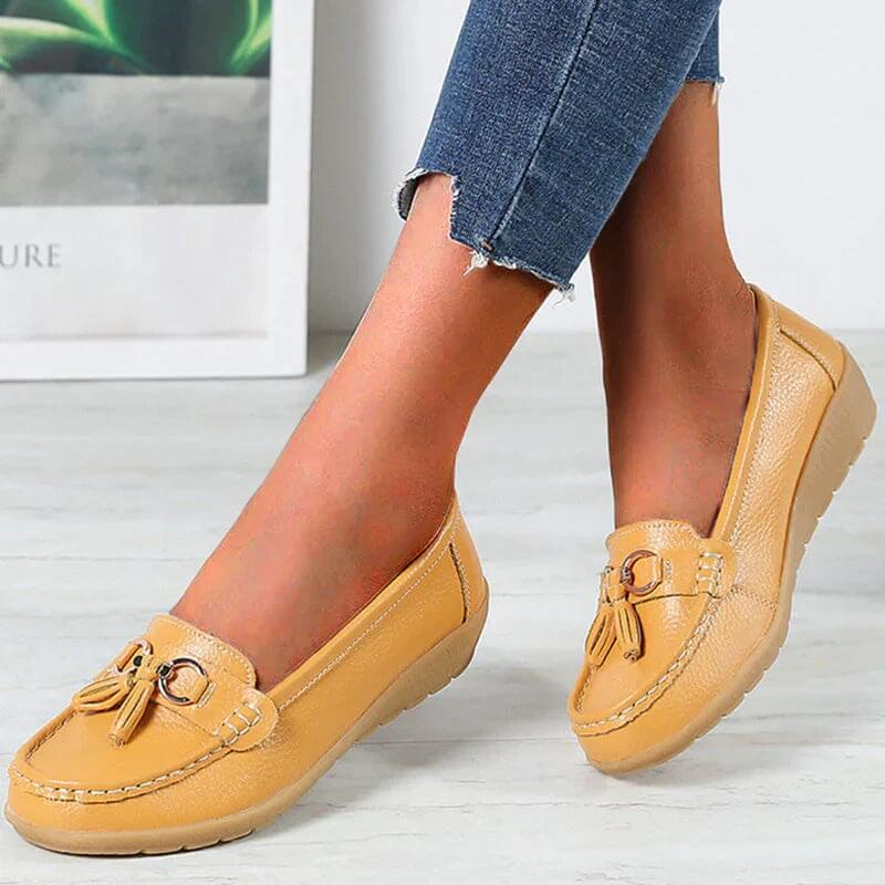 Heliora™ - Leren orthopedische comfortschoenen - Natuurlijke elegantie in elke stap
