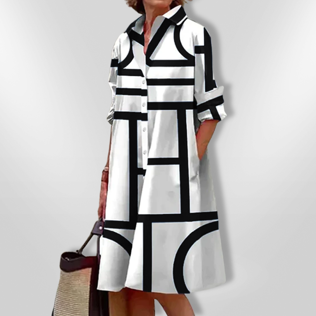 Elya™ - Elegante jurk met zakken