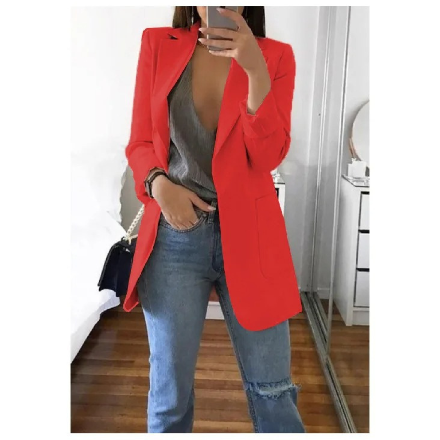 Emmanuelle - Lange Dames Blazer