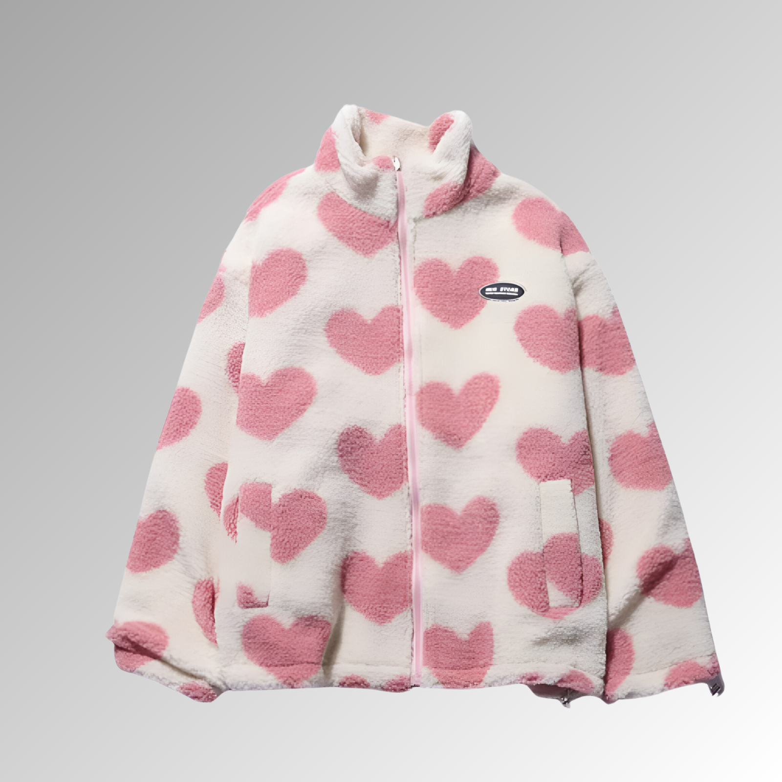 Anastasie™ - Gezellige Winterjas met Hartpatronen