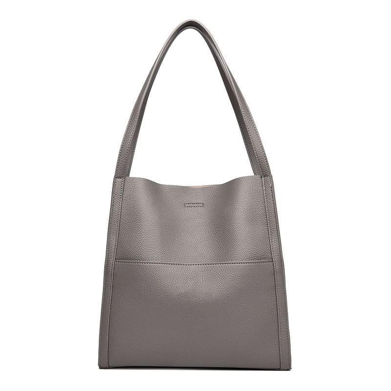 Corinne™ - Elegante en ruime leren schoudertas