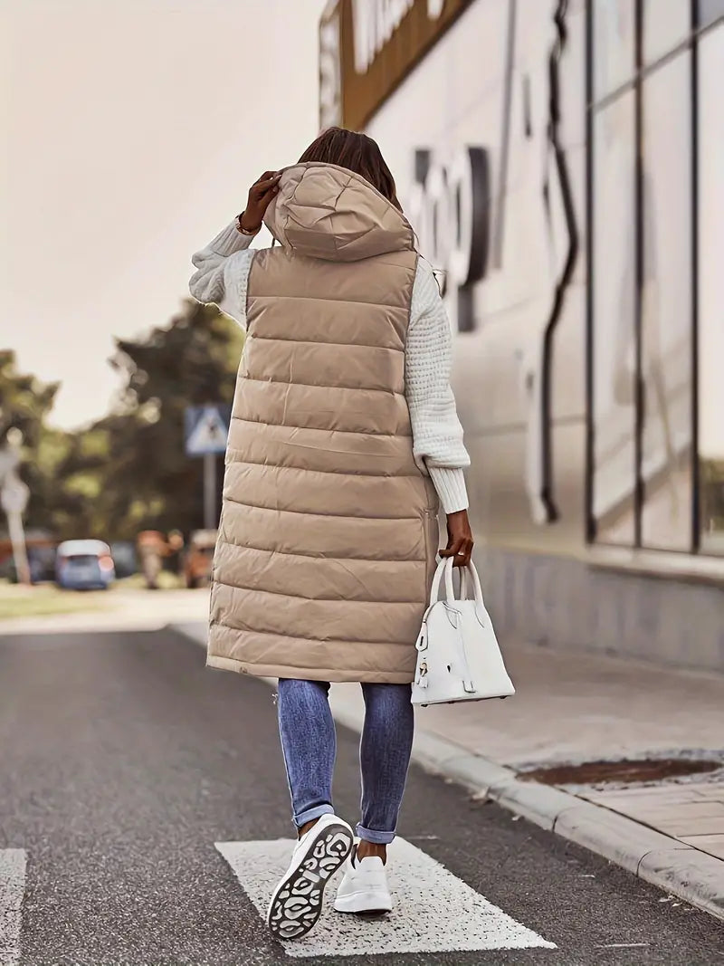 Dilara - Warme en Comfortabele lange bodywarmer
